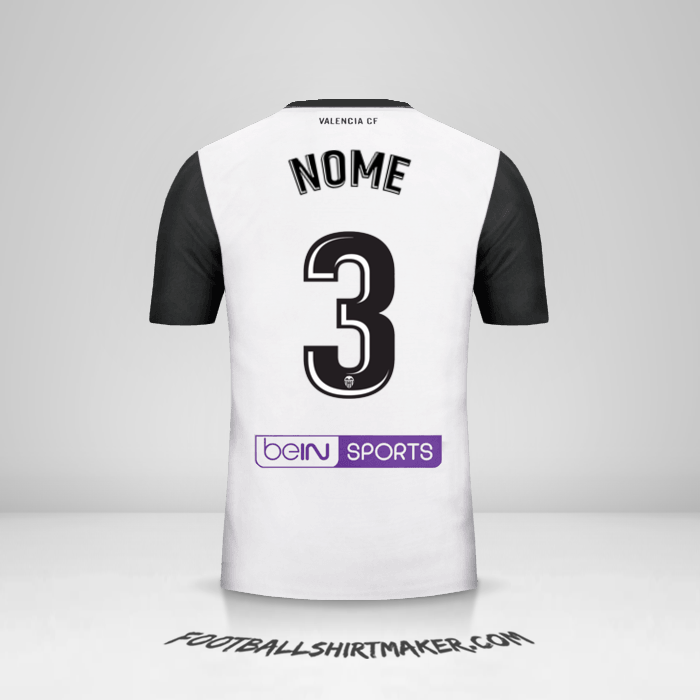 Maglia Valencia CF 2017/18 -  nome - 3