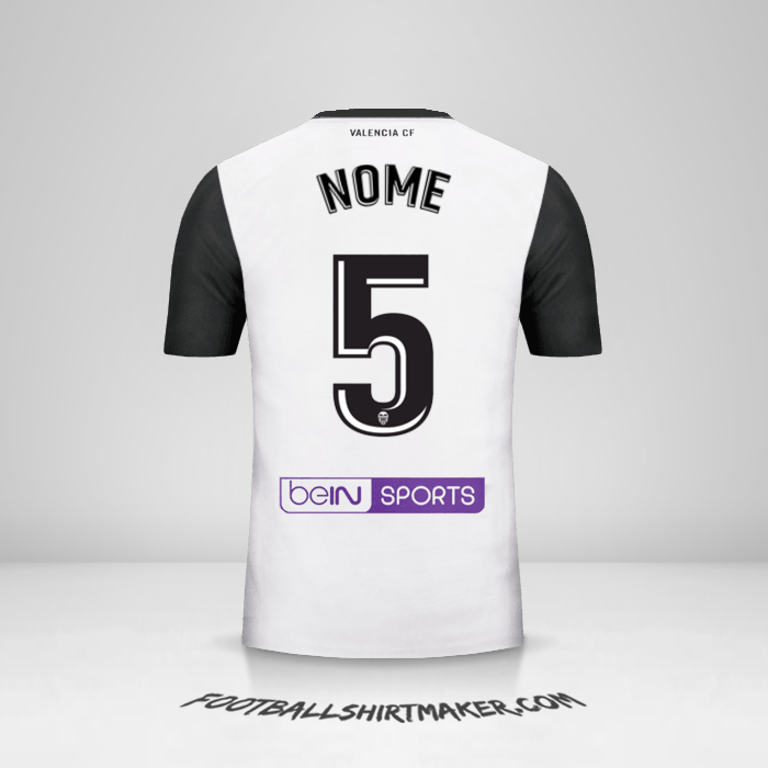 Maglia Valencia CF 2017/18 -  nome - 5