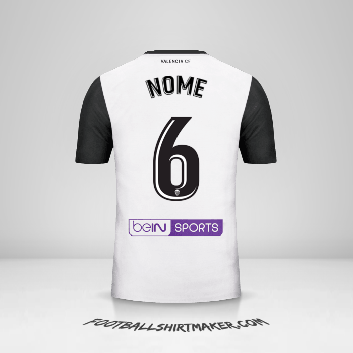 Maglia Valencia CF 2017/18 -  nome - 6