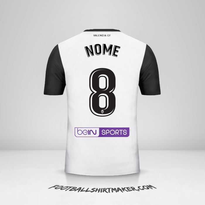 Camisola Valencia CF 2017/18 -  nome - 8