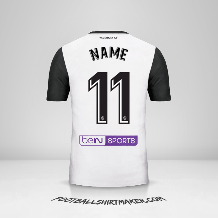 Shirt Valencia CF 2017/18 -  name - 11