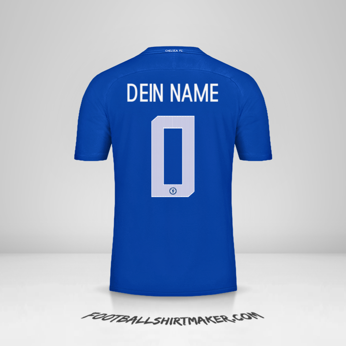 Trikot Chelsea Cup 2017/18 -  dein name - 0