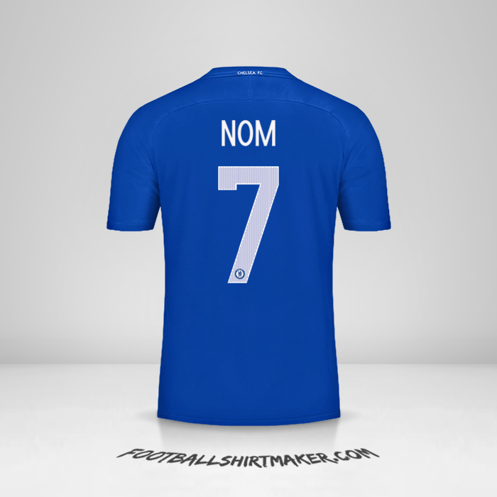 Maillot Chelsea Cup 2017/18 -  nom - 7