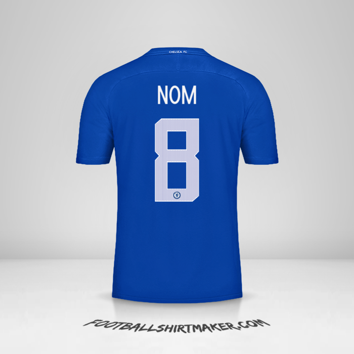 Maillot Chelsea Cup 2017/18 -  nom - 8