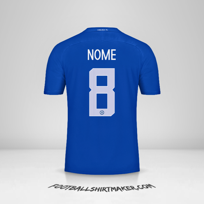 Camisa Chelsea Cup 2017/18 -  nome - 8