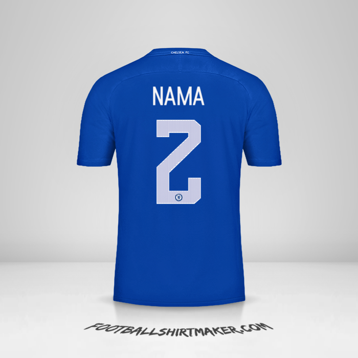 Jersey Chelsea Cup 2017/18 -  nama - 2
