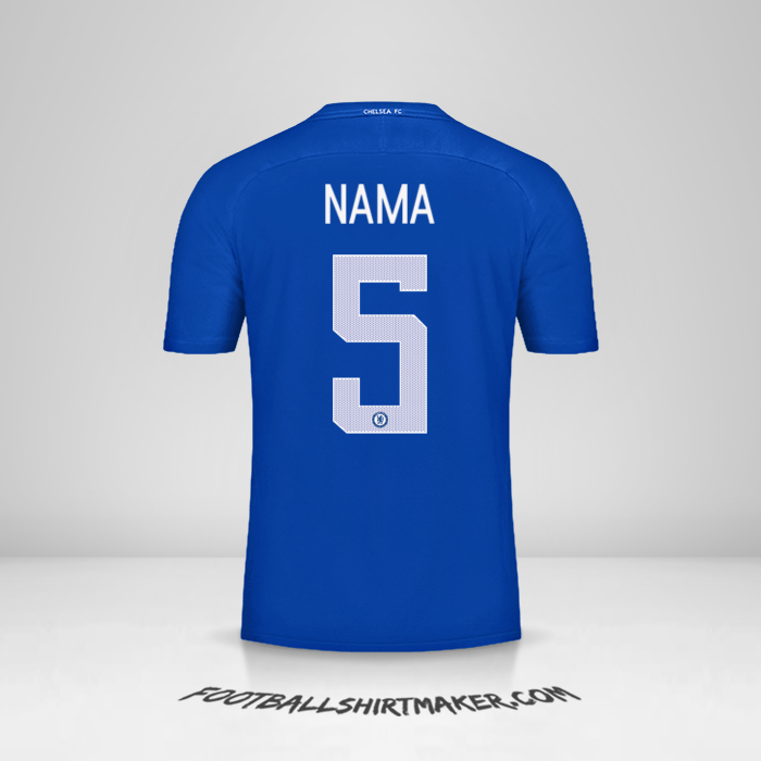 Jersey Chelsea Cup 2017/18 -  nama - 5