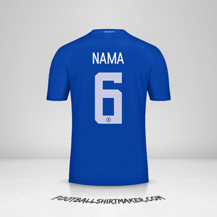 Jersey Chelsea Cup 2017/18 -  nama - 6