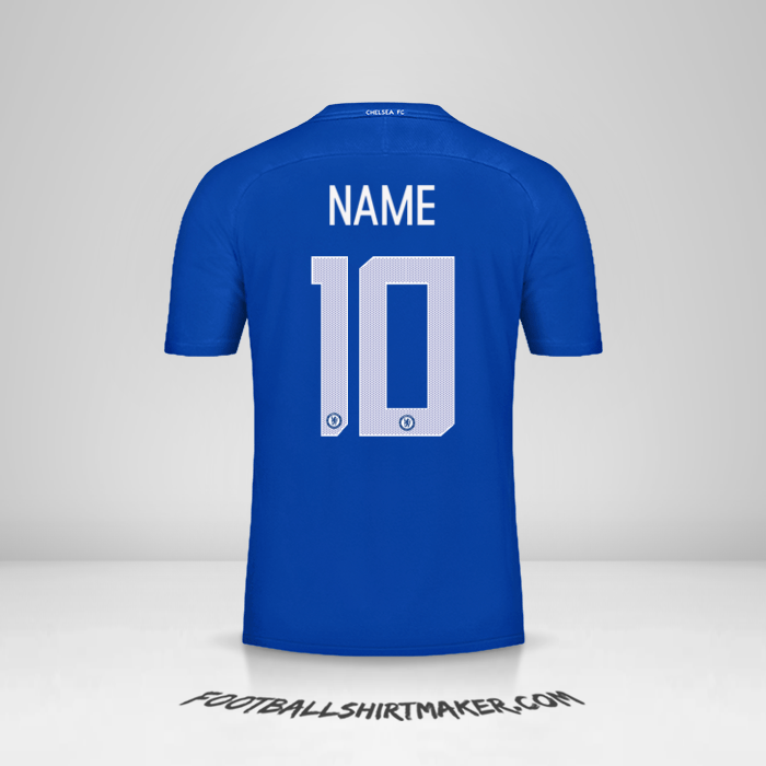 Jersey Chelsea Cup 2017/18 -  name - 10