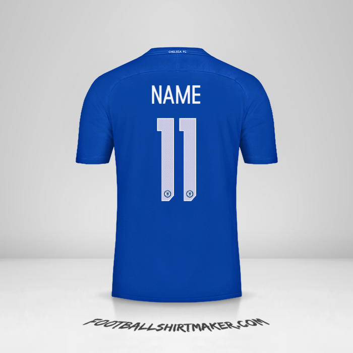 Trikot Chelsea Cup 2017/18 -  name - 11