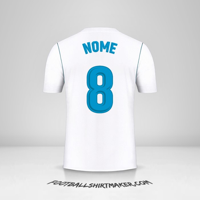 Maglia Real Madrid CF 2017/18 -  nome - 8