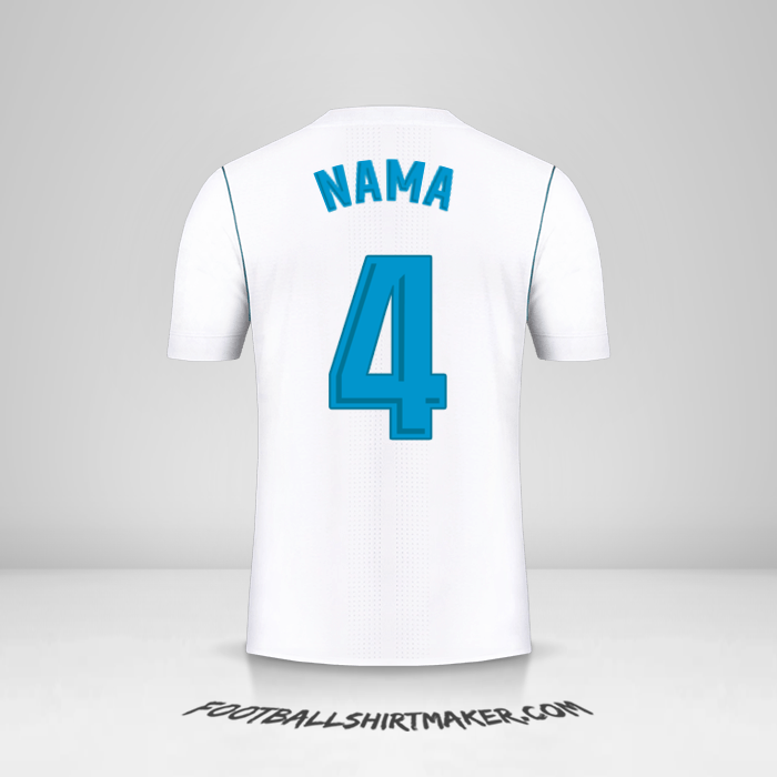 Jersey Real Madrid CF 2017/18 -  nama - 4