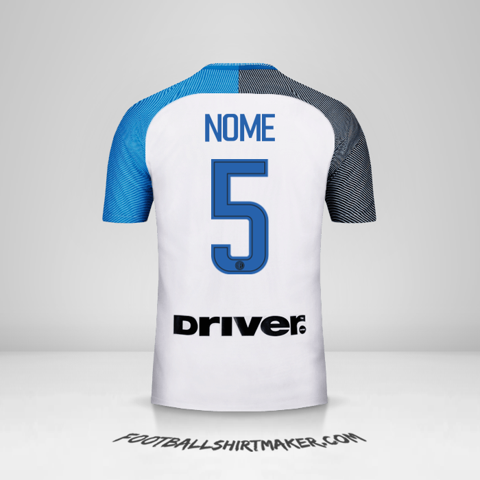 Camisa Inter 2017/18 Alternativa -  nome - 5