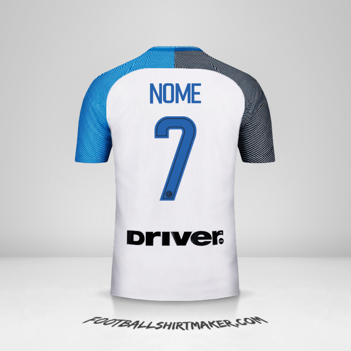 Camisa Inter 2017/18 Alternativa -  nome - 7