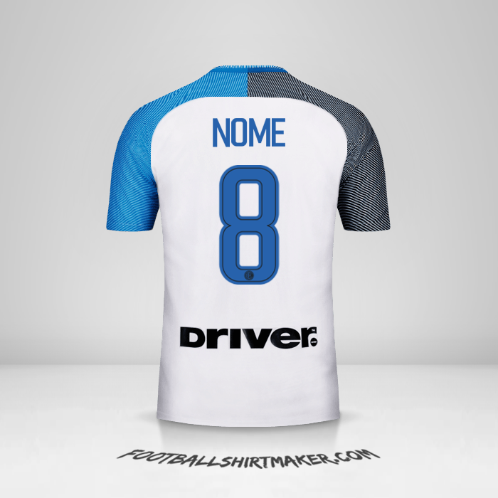 Camisa Inter 2017/18 Alternativa -  nome - 8