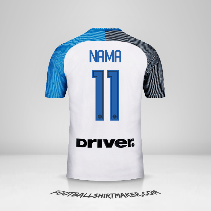 Jersey Inter 2017/18 Alternatif -  nama - 11