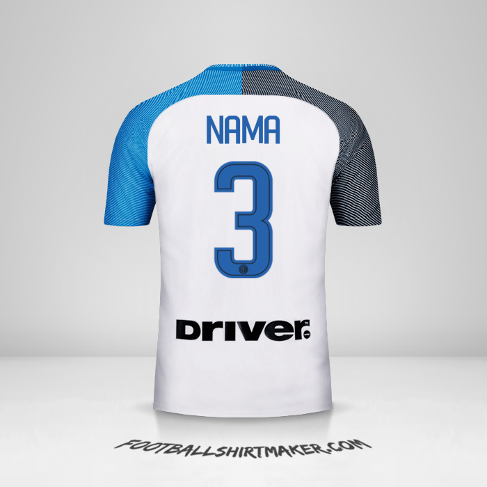 Jersey Inter 2017/18 Alternatif -  nama - 3