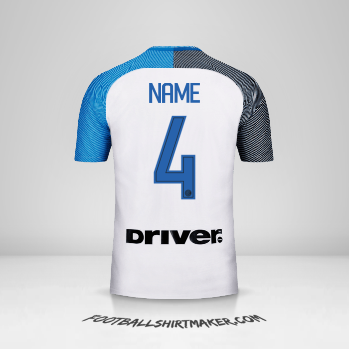 Shirt Inter 2017/18 Away -  name - 4
