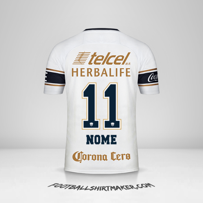 Maglia Pumas UNAM 2017/18 -  nome - 11