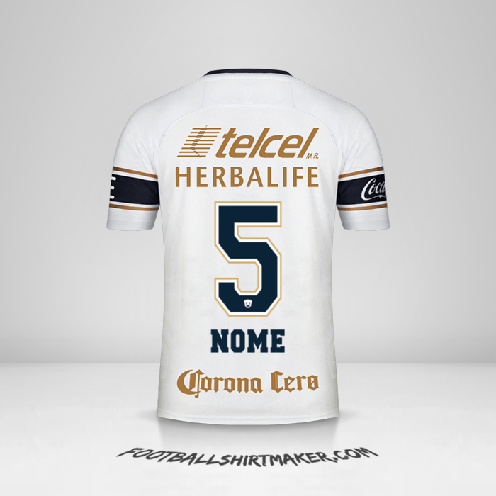 Maglia Pumas UNAM 2017/18 -  nome - 5
