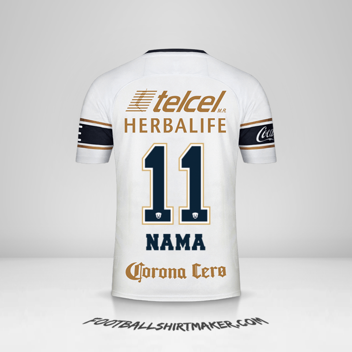 Jersey Pumas UNAM 2017/18 -  nama - 11