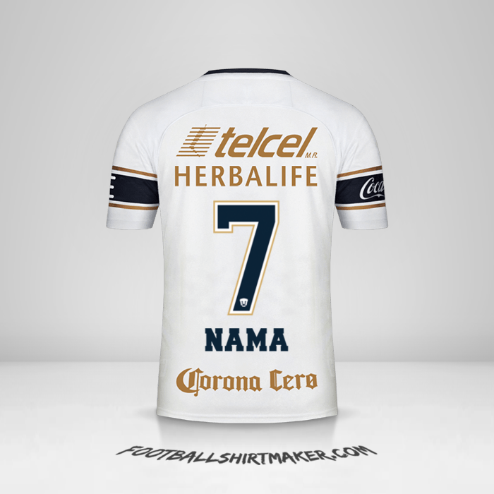Jersey Pumas UNAM 2017/18 -  nama - 7