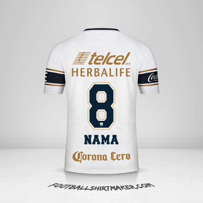 Jersey Pumas UNAM 2017/18 -  nama - 8