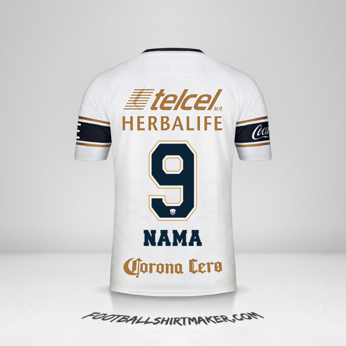 Jersey Pumas UNAM 2017/18 -  nama - 9