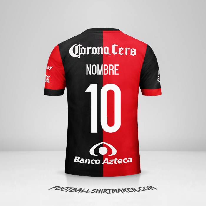 Jersey Atlas 2017/18 -  nombre - 10
