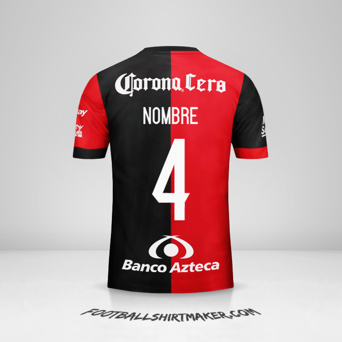 Camiseta Atlas 2017/18 -  nombre - 4