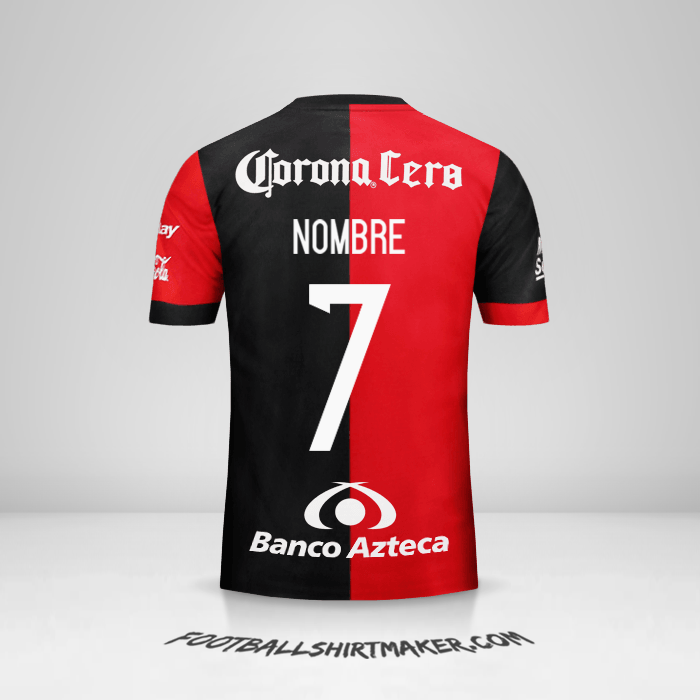 Jersey Atlas 2017/18 -  nombre - 7