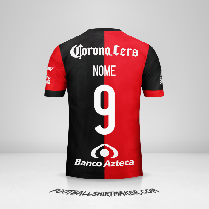 Camisola Atlas 2017/18 -  nome - 9