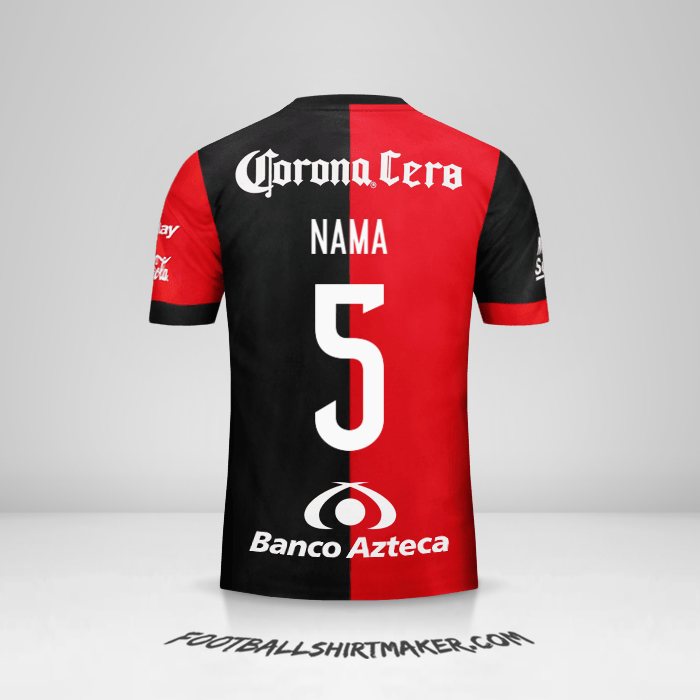Jersey Atlas 2017/18 -  nama - 5