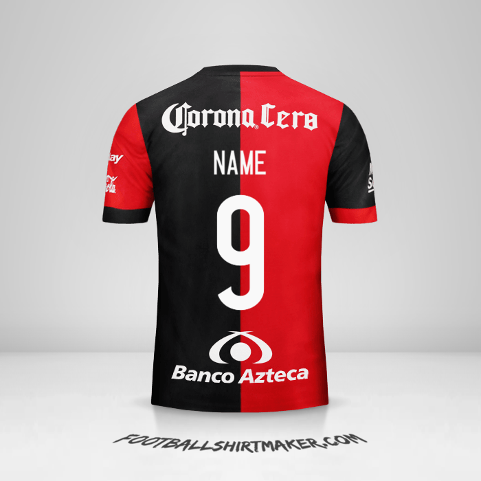 Shirt Atlas 2017/18 -  name - 9