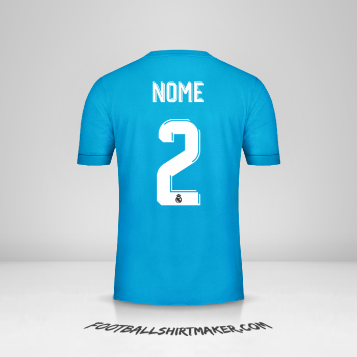 Maglia Real Madrid CF Cup 2017/18 Terza -  nome - 2