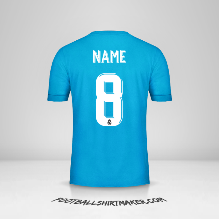 Shirt Real Madrid CF Cup 2017/18 Third -  name - 8