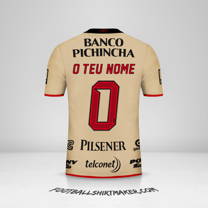 Camisola Barcelona SC 92 Años -  o teu nome - 0