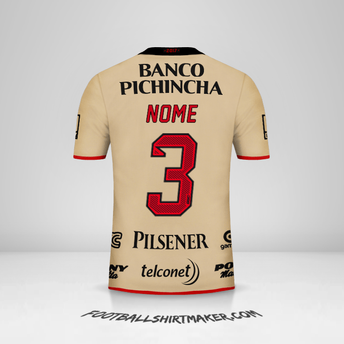 Maglia Barcelona SC 92 Anni -  nome - 3