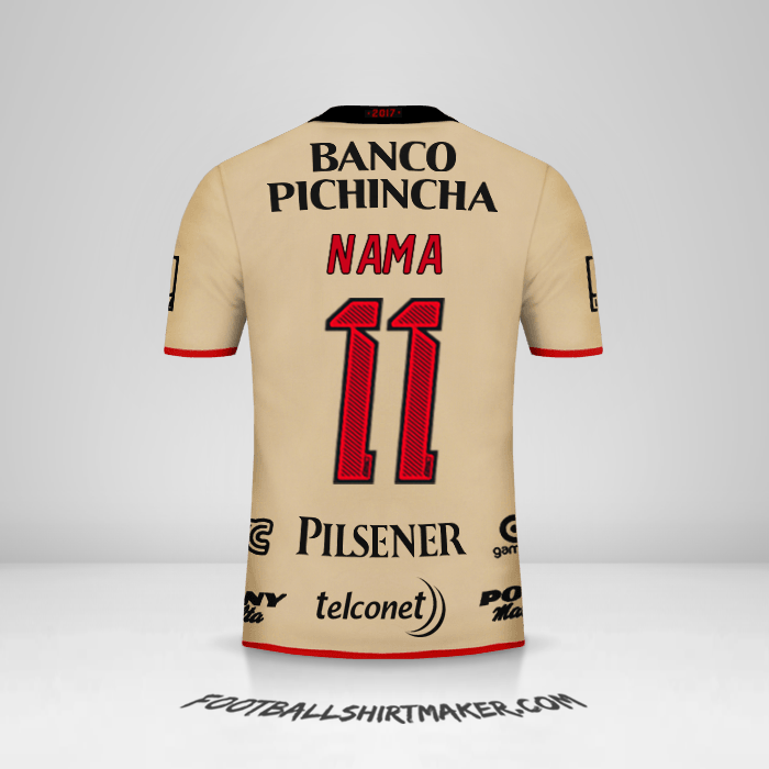 Jersey Barcelona SC 92 Tahun -  nama - 11
