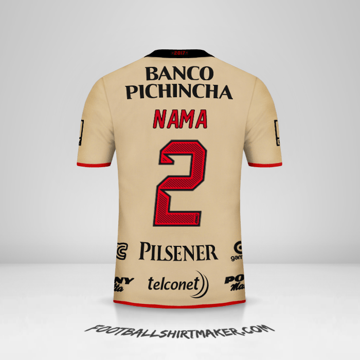 Jersey Barcelona SC 92 Tahun -  nama - 2