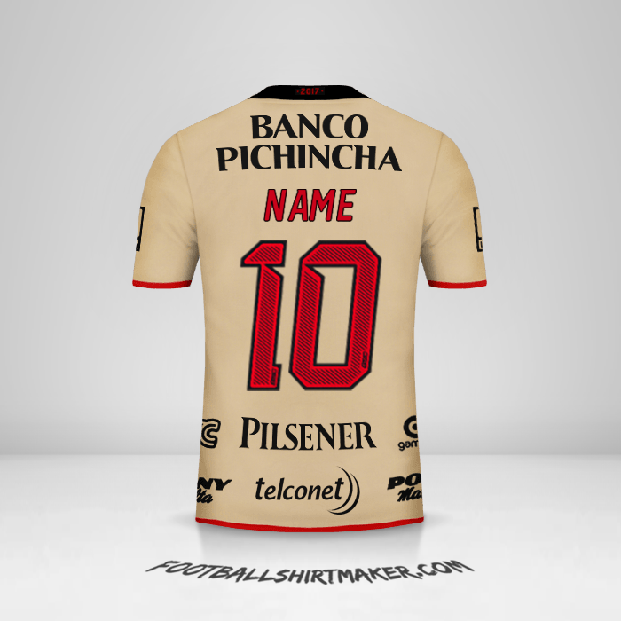 Trikot Barcelona SC 92 Jahre -  name - 10