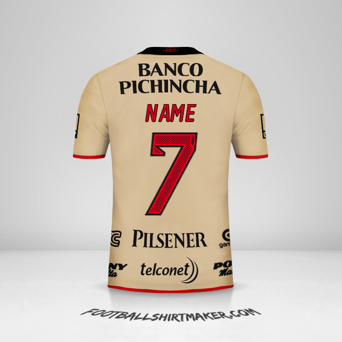 Shirt Barcelona SC 92 Years -  name - 7