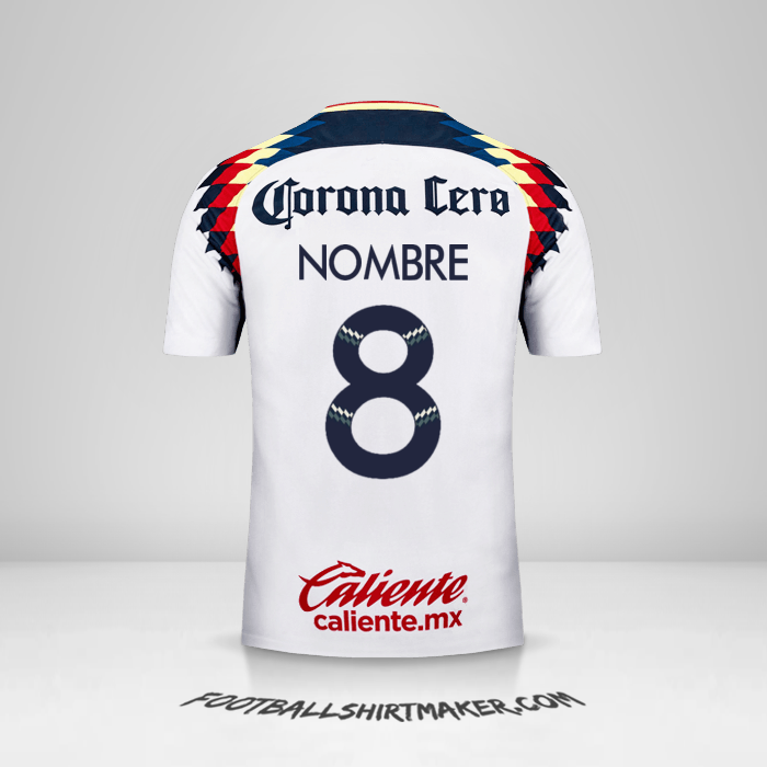 Jersey Club America 2017/18 Visita -  nombre - 8