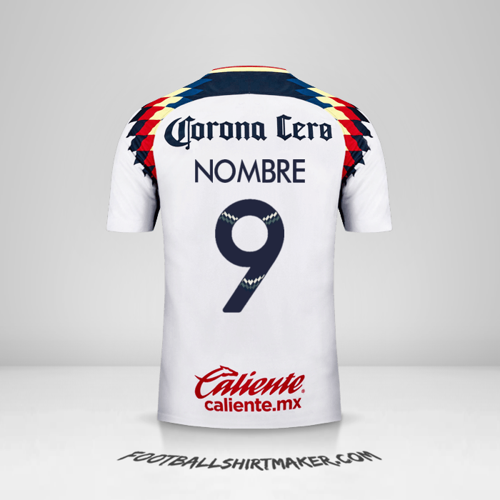 Jersey Club America 2017/18 Visita -  nombre - 9