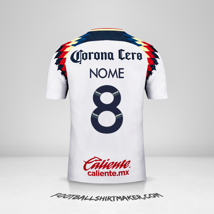 Maglia Club America 2017/18 Seconda -  nome - 8