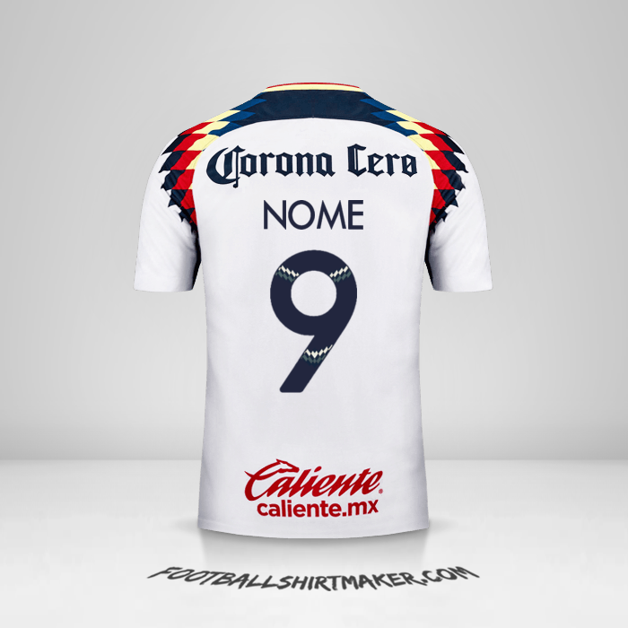 Camisa Club America 2017/18 Alternativa -  nome - 9