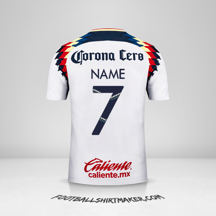 Jersey Club America 2017/18 Away -  name - 7