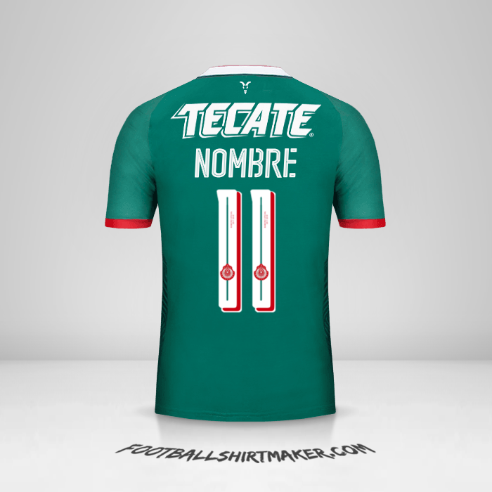 Jersey Guadalajara 2017/18 Tercera -  nombre - 11