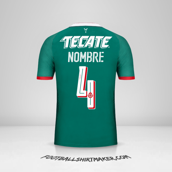 Camiseta Guadalajara 2017/18 Tercera -  nombre - 4