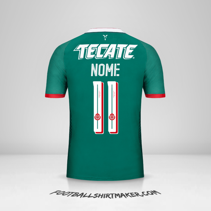 Maglia Guadalajara 2017/18 Terza -  nome - 11